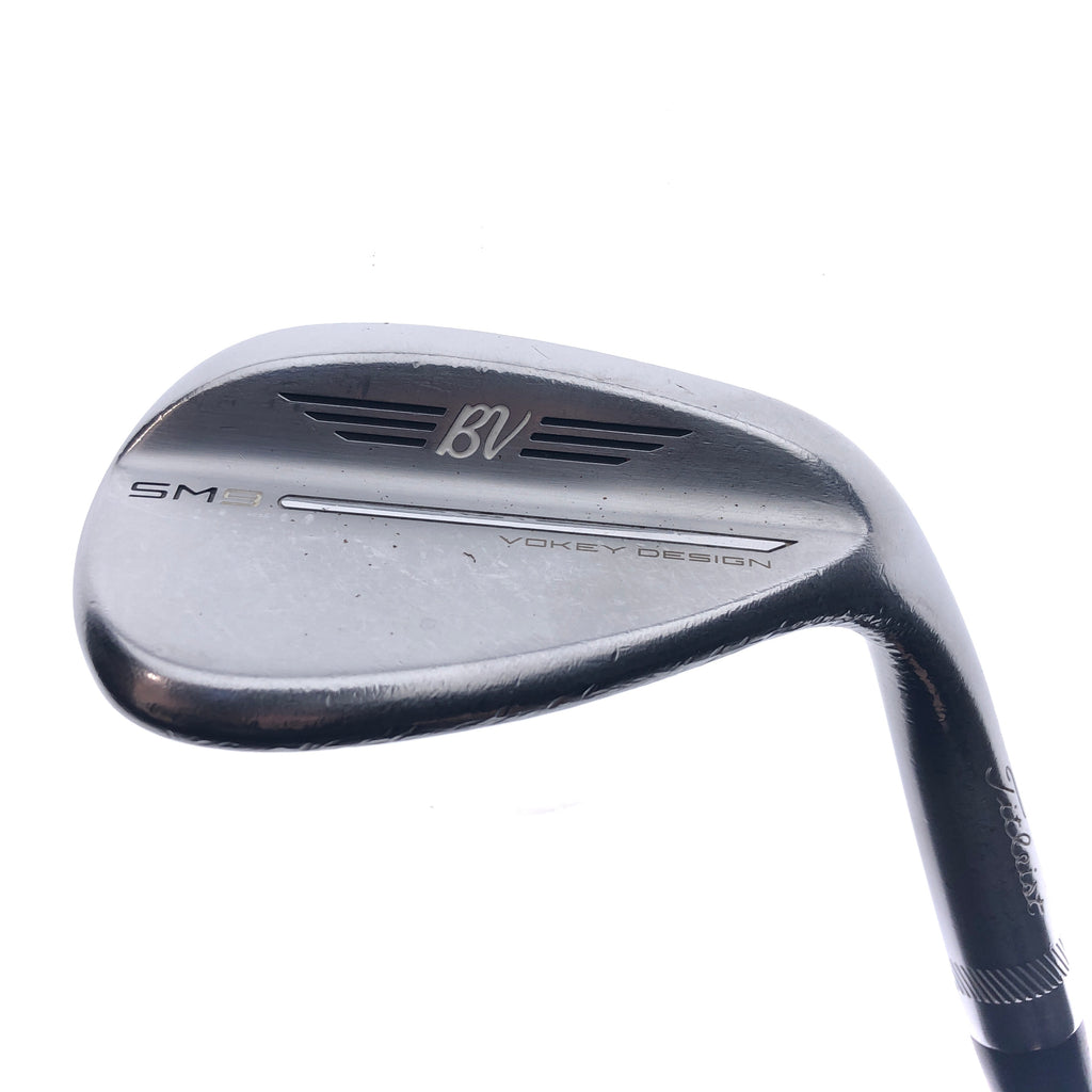 Used Titleist SM9 Tour Chrome Lob Wedge / 58.0 Degrees / Wedge Flex