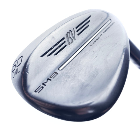 Used Titleist SM9 Tour Chrome Lob Wedge / 60.0 Degrees / Stiff Flex