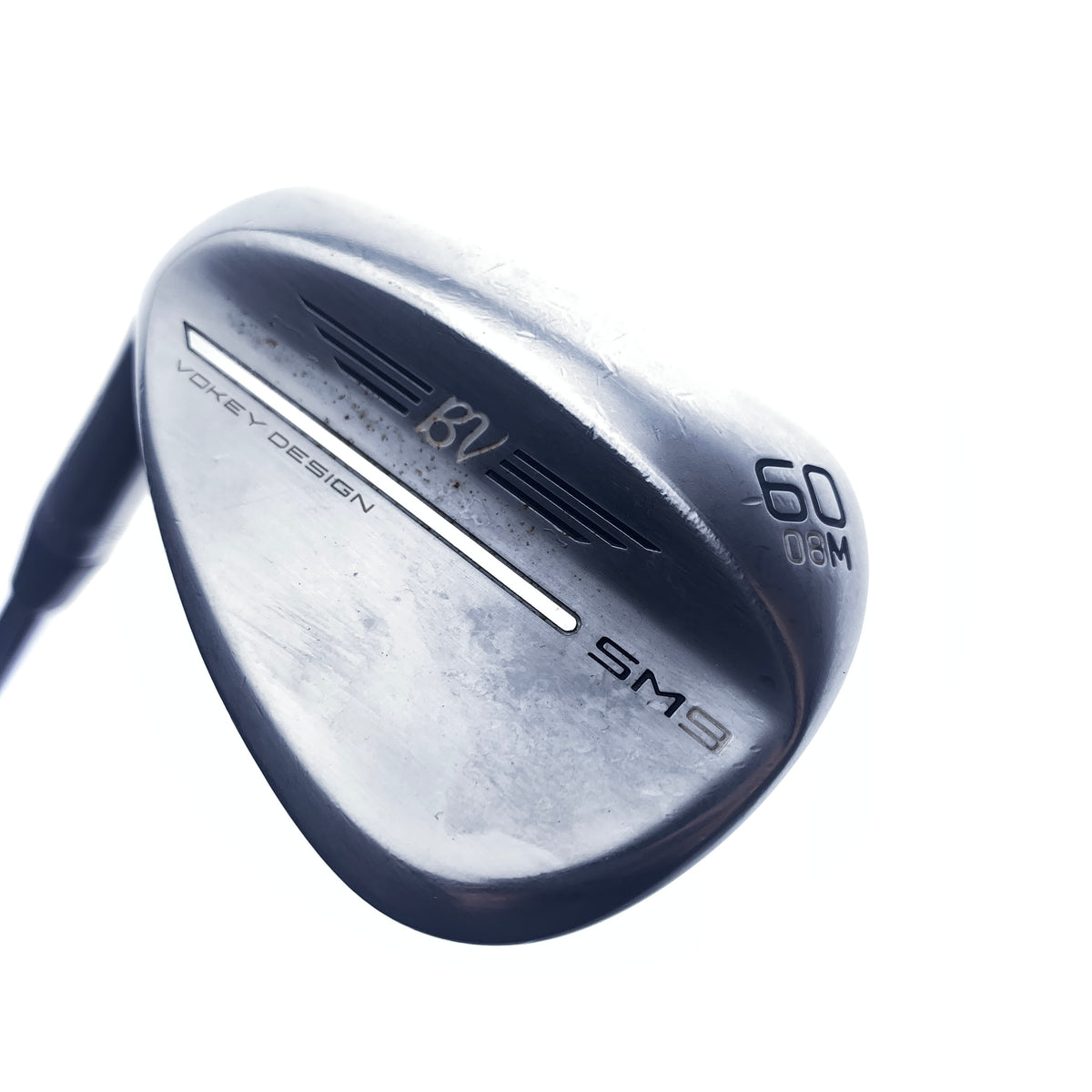 Used Titleist SM9 Tour Chrome Lob Wedge / 60.0 Degrees / Stiff Flex / Left-Hand