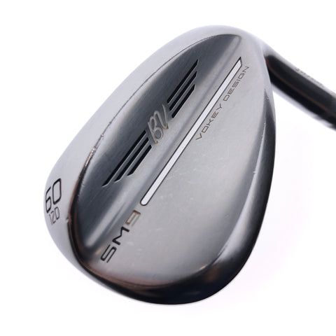 Used Titleist SM9 Tour Chrome Lob Wedge / 60.0 Degrees / Wedge Flex