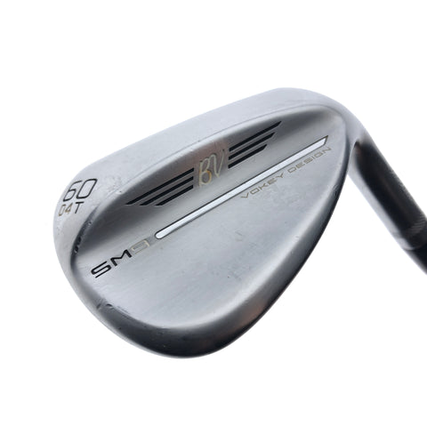 Used Titleist SM9 Tour Chrome Lob Wedge / 60.0 Degrees / Wedge Flex