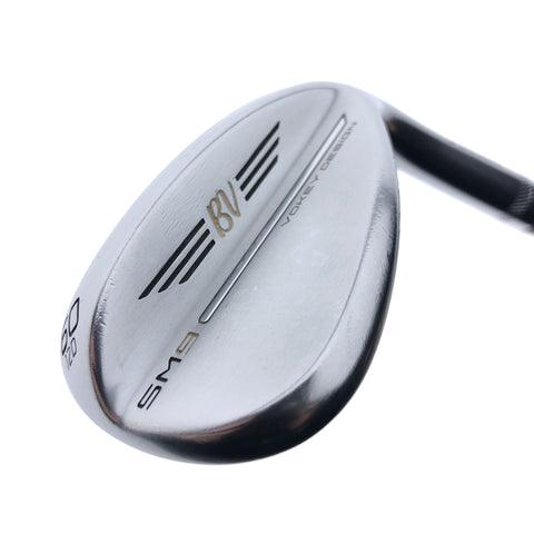 Used Titleist SM9 Tour Chrome Lob Wedge / 60.0 Degrees / Wedge Flex