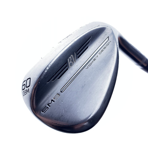 Used Titleist SM9 Tour Chrome Lob Wedge / 60.0 Degrees / Wedge Flex