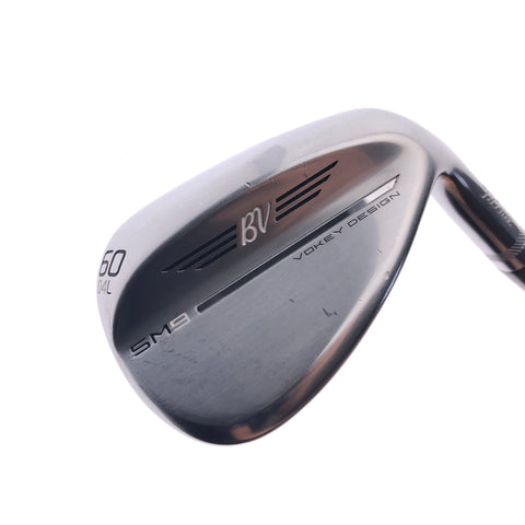 Used Titleist SM9 Tour Chrome Lob Wedge / 60.0 Degrees / Wedge Flex