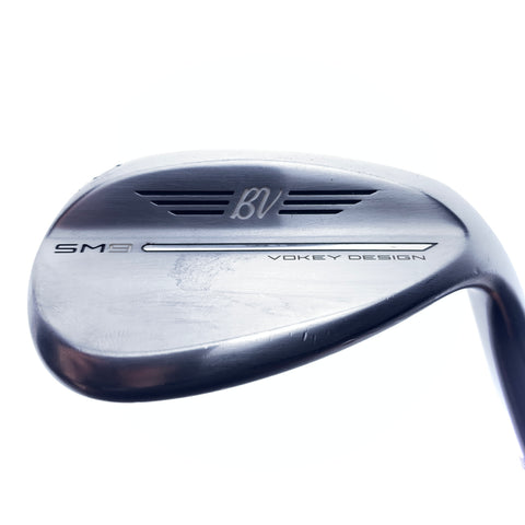 Used Titleist SM9 Tour Chrome Lob Wedge / 60.0 Degrees / Wedge Flex