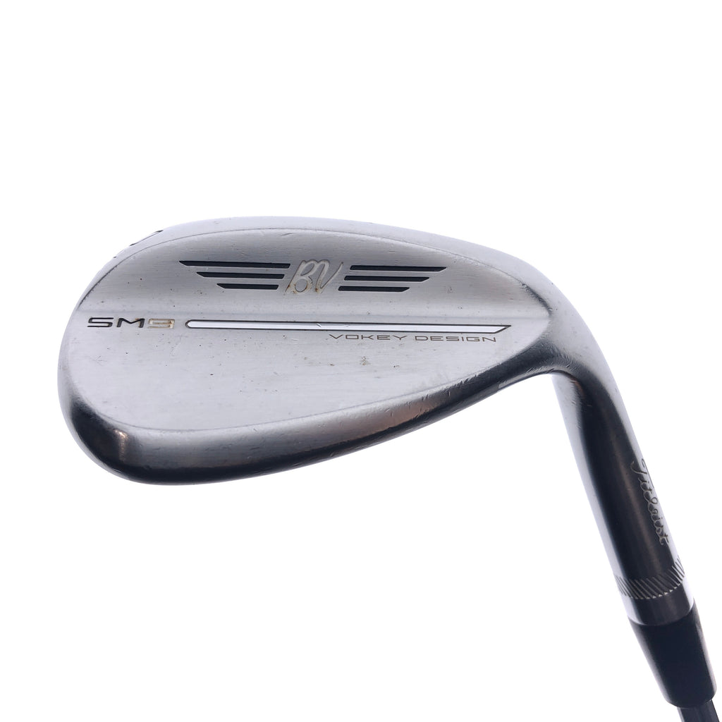 Used Titleist SM9 Tour Chrome Lob Wedge / 60.0 Degrees / Wedge Flex