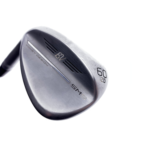 Used Titleist SM9 Tour Chrome Lob Wedge / 60.0 Degrees / Wedge / Left-Handed