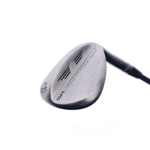 Used Titleist SM9 Tour Chrome Lob Wedge / 62.0 Degrees / X-Stiff Flex