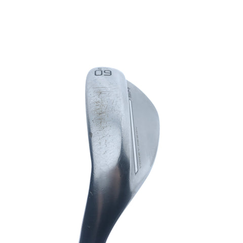 Used Titleist SM9 Tour Chrome Lob Wedge/60.0 Degrees/Wedge Flex/Left-Handed