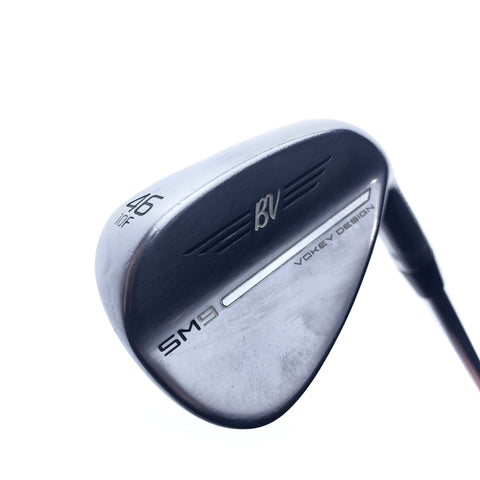 Used Titleist SM9 Tour Chrome Pitching Wedge / 46.0 Degrees / Wedge Flex