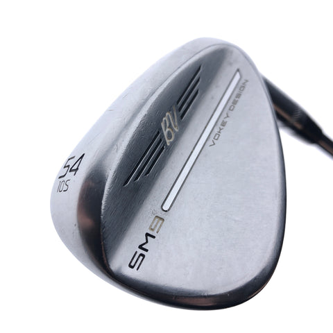 Used Titleist SM9 Tour Chrome Sand Wedge / 54.0 Degrees / Stiff Flex