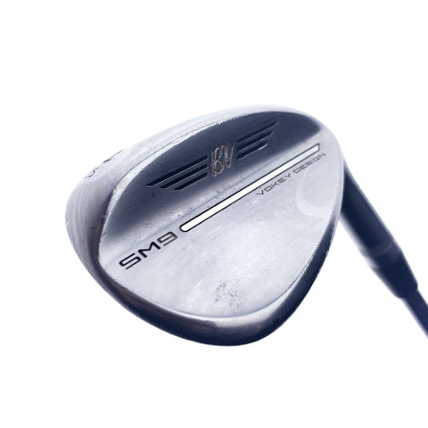 Used Titleist SM9 Tour Chrome Sand Wedge / 54.0 Degrees / Wedge Flex