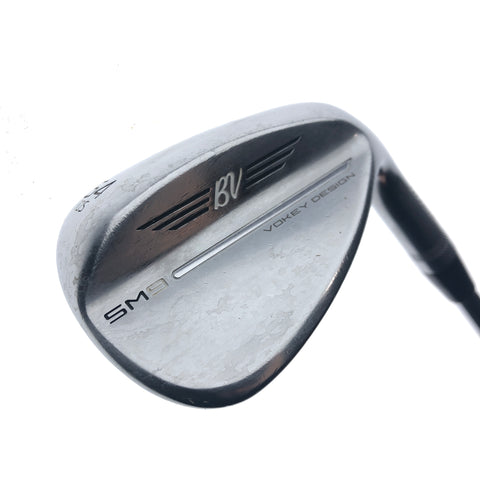Used Titleist SM9 Tour Chrome Sand Wedge / 54.0 Degrees / Wedge Flex