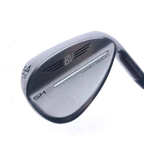 Used Titleist SM9 Tour Chrome Sand Wedge / 54.0 Degrees / Wedge Flex