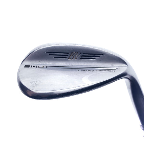 Used Titleist SM9 Tour Chrome Sand Wedge / 54.0 Degrees / Wedge Flex