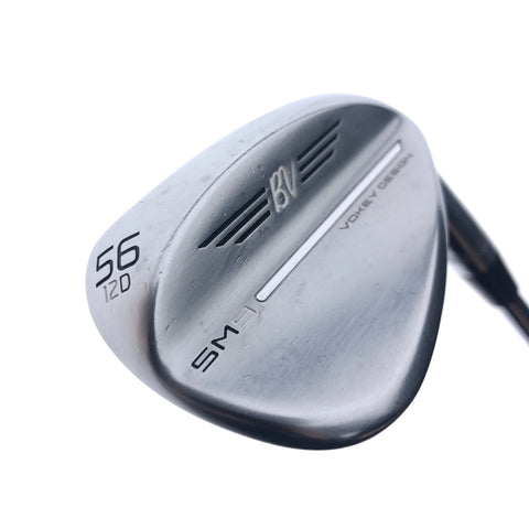 Used Titleist SM9 Tour Chrome Sand Wedge / 56.0 Degrees / Wedge Flex