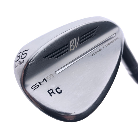Used Titleist SM9 Tour Chrome Sand Wedge / 56.0 Degrees / Wedge Flex