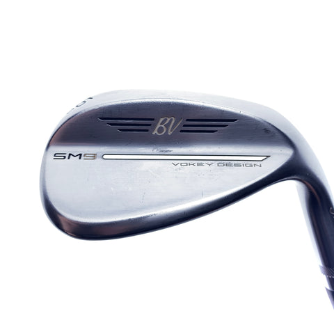 Used Titleist SM9 Tour Chrome Sand Wedge / 56.0 Degrees / Wedge Flex