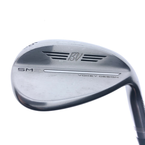 Used Titleist SM9 Tour Chrome Sand Wedge / 56.0 Degrees / Wedge Flex