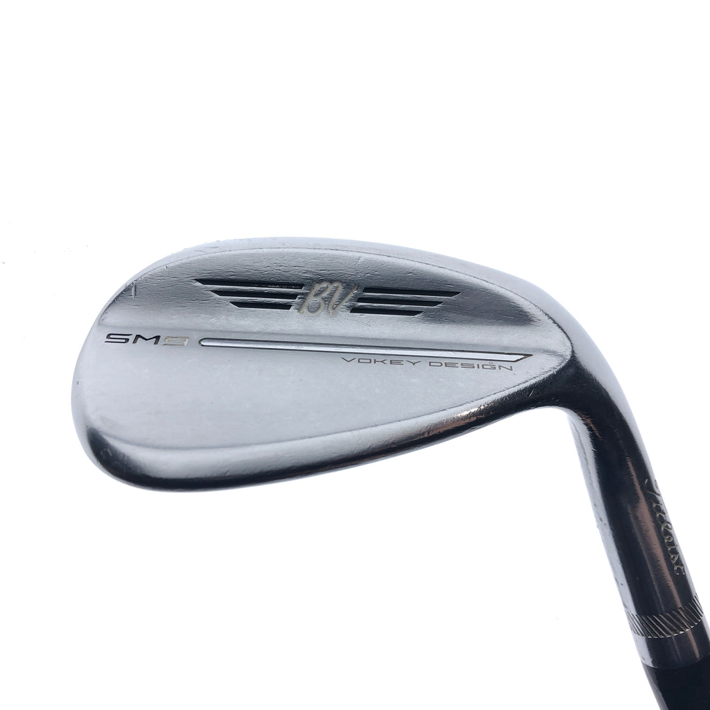 Used Titleist SM9 Tour Chrome Sand Wedge / 56.0 Degrees / Wedge Flex
