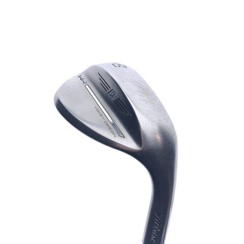 Used Titleist SM9 Tour Chrome Wedge Works Lob Wedge / 60.0 Degree / X-Stiff Flex