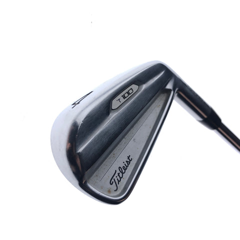 Used Titleist T100 2021 4 Iron / 24.0 Degrees / Stiff Flex