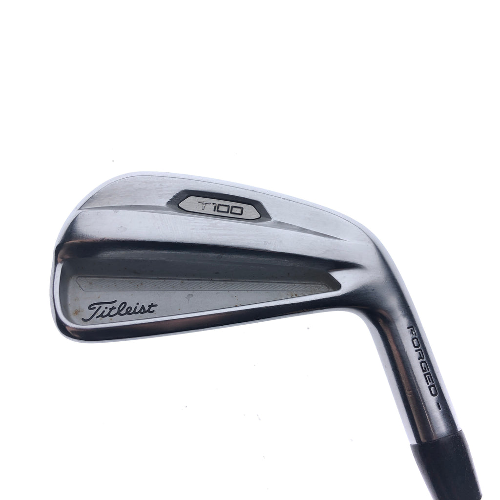 Used Titleist T100 2021 4 Iron / 24.0 Degrees / Stiff Flex