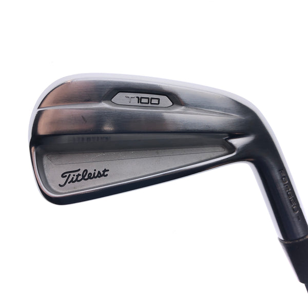 Used Titleist T100 2021 4 Iron / 24.0 Degrees / X-Stiff Flex