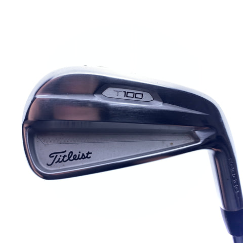 Used Titleist T100 2021 4 Iron / 24.0 Degrees / X-Stiff Flex