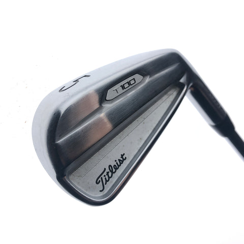 Used Titleist T100 2021 5 Iron / 27 Degrees / X-Stiff Flex