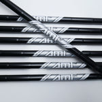Used Titleist T100 2021 Black Iron Set / 4 - PW / Stiff Flex