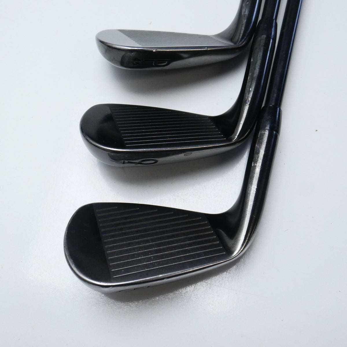 Used Titleist T100 2021 Black Iron Set / 4 - PW / Stiff Flex