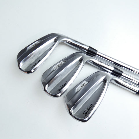 Used Titleist T100 2021 Iron Set / 4 - PW / Regular Flex