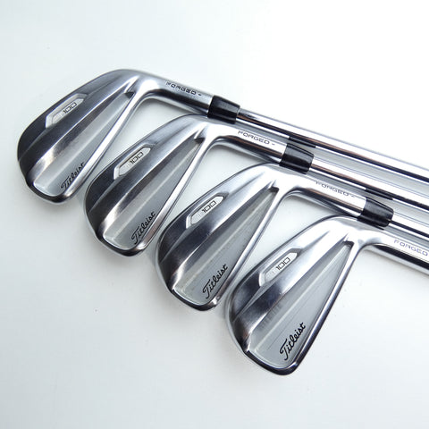 Used Titleist T100 2021 Iron Set / 4 - PW / Regular Flex