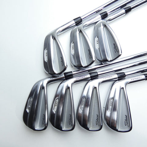 Used Titleist T100 2021 Iron Set / 4 - PW / Regular Flex