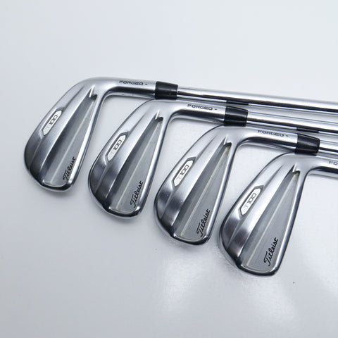 Used Titleist T100 2021 Iron Set / 4 - PW / Stiff Flex