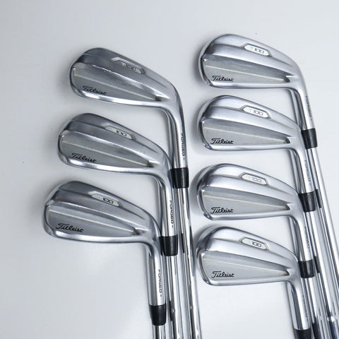 Used Titleist T100 2021 Iron Set / 4 - PW / X-Stiff Flex