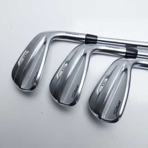 Used Titleist T100 2021 Iron Set / 4 - PW / X-Stiff Flex