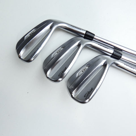 Used Titleist T100 2021 Iron Set / 4 - PW / X-Stiff Flex