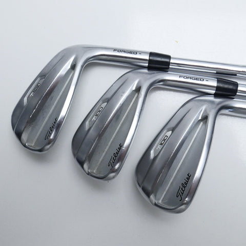 Used Titleist T100 2021 Iron Set / 4 - PW / X-Stiff Flex