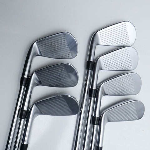 Used Titleist T100 2021 Iron Set / 4 - PW / X-Stiff Flex