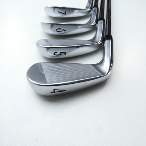 Used Titleist T100 2021 Iron Set / 4 - PW / X-Stiff Flex