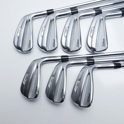 Used Titleist T100 2021 Iron Set / 4 - PW / X-Stiff Flex