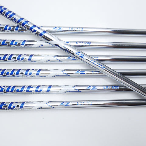 Used Titleist T100 2021 Iron Set / 5 - PW + 50° / Stiff Flex