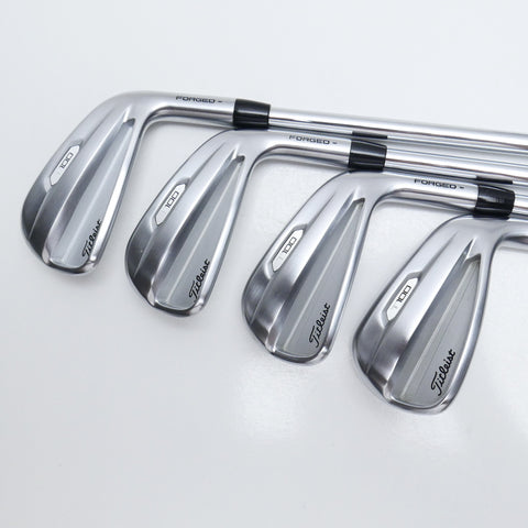 Used Titleist T100 2021 Iron Set / 5 - PW + 50° / Stiff Flex