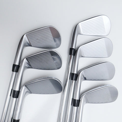Used Titleist T100 2021 Iron Set / 5 - PW + 50° / Stiff Flex