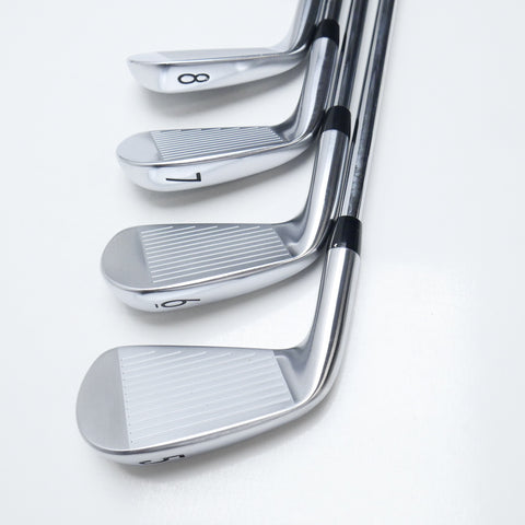 Used Titleist T100 2021 Iron Set / 5 - PW + 50° / Stiff Flex
