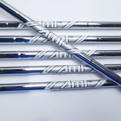 Used Titleist T100 2021 Iron Set / 5 - PW / Stiff Flex