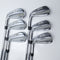 Used Titleist T100 2021 Iron Set / 5 - PW / Stiff Flex / Left-Handed