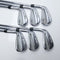 Used Titleist T100 2021 Iron Set / 5 - PW / Stiff Flex / Left-Handed